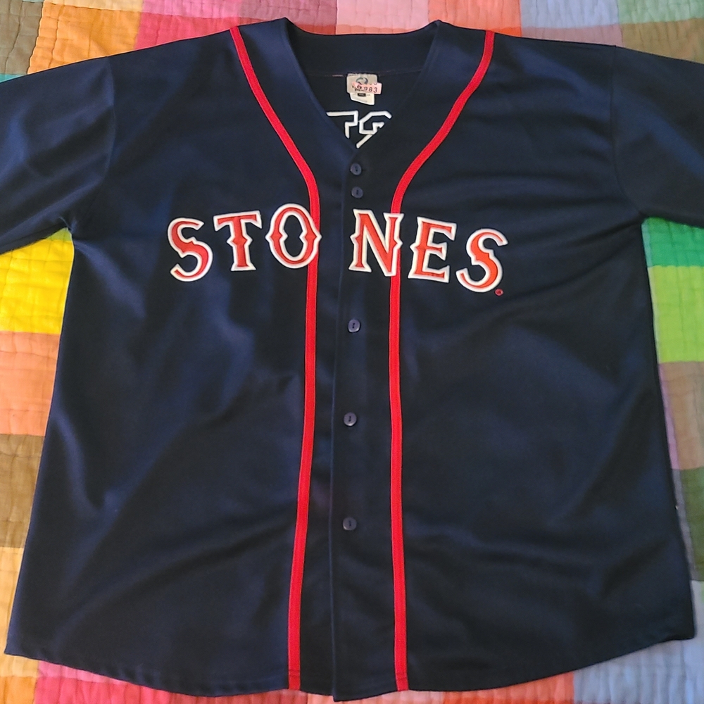 Rolling Stones Boston Baseball Jersey XXL 2005 Fenway Park Show